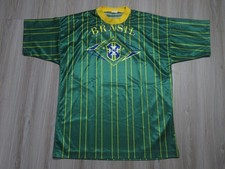 Vintage 1993 Umbro Brazil Soccer Training Jersey Size Large Men Pre Owned 90s 