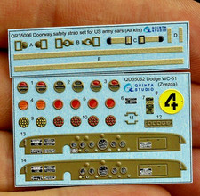 Quinta Studio 135 Dodge Wc-51 3d Interiorexterior Color Decals Zvezda