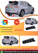 💫 ART.2426 Diffusor Passend Für Volkswagen Tiguan MK2 R-Line 2015-2020 💫