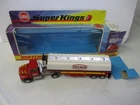 Matchbox Lesney Superkings K-16 Petrol Tanker- "TEXACO", SEE base plastics, box