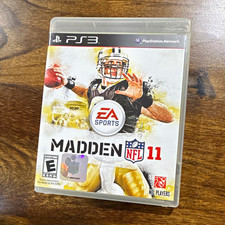 EA SPORTS Madden NFL 11 - PS3 Multiplayer Online Video Game w/ Case
