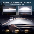 Projector Headlights Assembly Replacement Compatible for Chrome/Clear/Amber