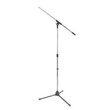 On-Stage MS7701C Euro Mic Stand with Tripod Base and Boom - Chrome