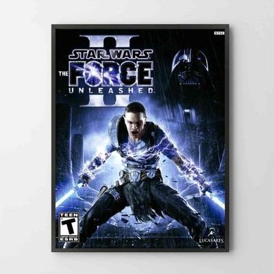 Poster Star Wars The Force Unleashed II XBOX 360 PS3 BOX ART Unframed PrintB0219