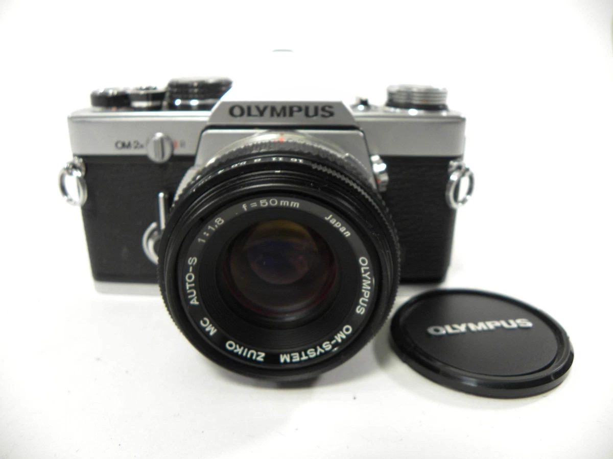 OLYMPUS オリンパス OM-2N BK+AUTO-S 50/1.8 セット Olympus Om 2n for