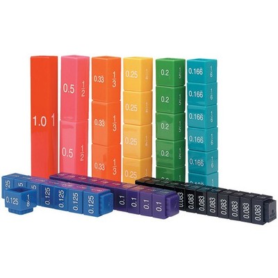 Learning Resources Bruchturm Äquivalenz Mathematik Würfel - Brüche lernen