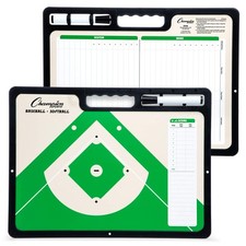 Xl Baseball Softball Coaches Dry Erase Board 12.5 X 16.5 Portable Game Planner