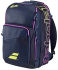 BABOLAT Pure Aero Rafa Tennis Backpack (Dark Navy Yellow Pink)