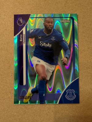 2026 Topps Chrome Premier League - Beto Aqua RayWave /199 #90 - Jersey Match!