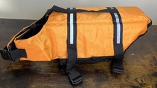 Pet Swimming Water Safety Vest Dog Life Jacket Swimsuit Lifesaver w/ PULL Handle