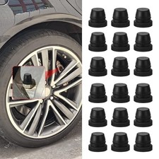 18PCS Car Brake Bleeder Screw Caps, Grease Fitting Caps, Rubber Dust Stem