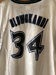 Reebok Michael Olowokandi Minnesota Timberwolves NBA Size 2XL New W/tags