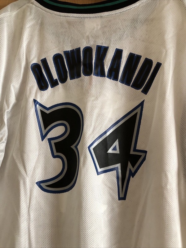 Reebok Michael Olowokandi Minnesota Timberwolves NBA Size 2XL New W/tags