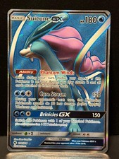 Suicune GX 200/214 SM Lost Thunder Ultra Rare Holo Pokemon Card LP on eBay
