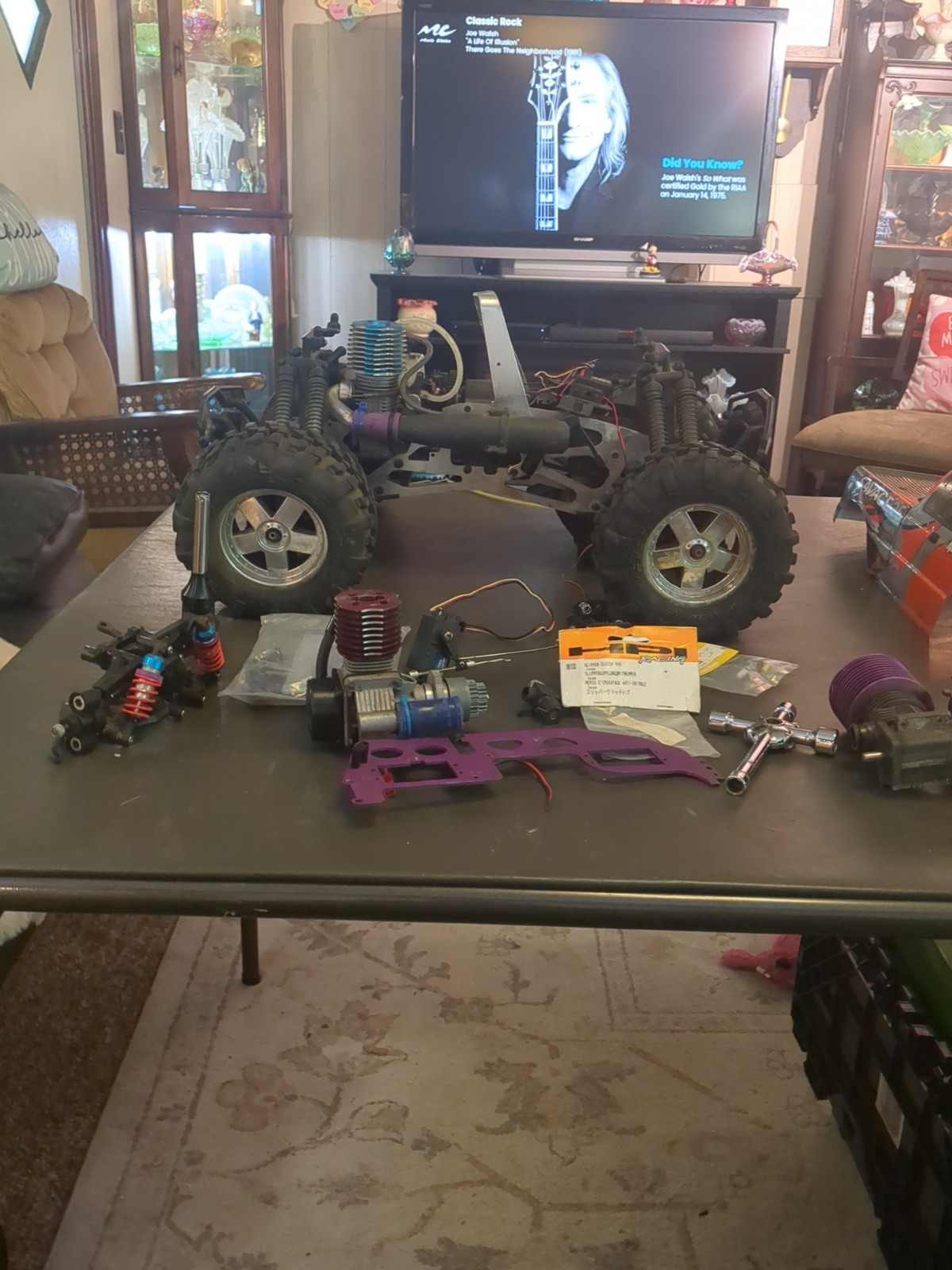 HPI SAVAGE 25 4X4  Truck (Project Truck) For Parts Or Repair