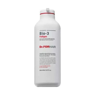 Dr.FORHAIR Folligen Bio-3 Shampoo für Kombination Kopfhaut - 500ml K-BEAUTY