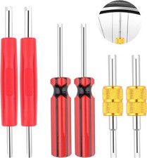 6Pcs Valve Core Removal Tool Kit, R134 R12 A/C HVAC Air Conditioner Schrader Val