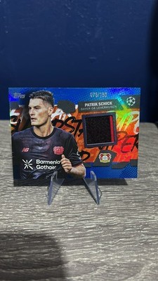 2025-26 Topps UEFA Club Soccer Superstar Blue Relic #TSR-PS Patrik Schick /150