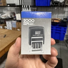 2000 Plus Micro Dater S120 Self-Inking Date Stamp – Black Ink