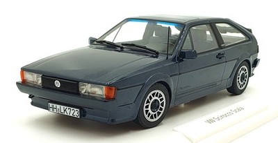 Norev 1/18 Scale Diecast 188632 - 1987 Volkswagen Scirocco Scala - Met. Blue