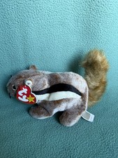 Ty Beanie Baby CHIPPER the Chipmunk 6.5" NEW NWT MWMTs Plush Stuffed Animal Toy