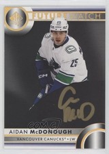 2023-24 SP Authentic Future Watch Mystery Black Aidan McDonough #144 Auto 0t9e