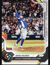 2026 Daniel Palencia World Baseball Classic Topps NOW Card 42 Venezuela
