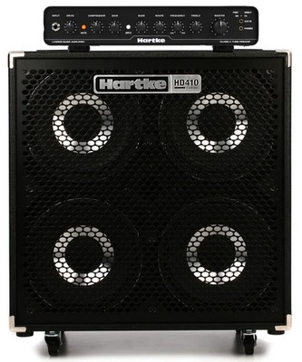 Hartke LX8500 800-watt Bass Head and 1000-watt 4x10'' Bass Cabinet