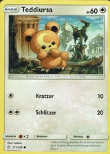 Pokémon TCG - Teddiursa - Cosmic Eclipse - 171/236 - Regular Uncommon