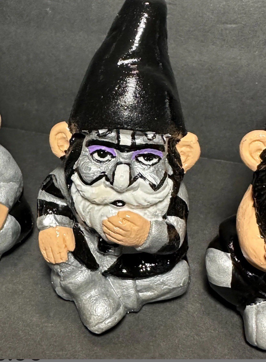 Mini KISS Garden Gnome set
