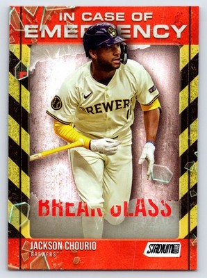 2025 Topps Stadium Club JACKSON CHOURIO In Case Of Emergency #ICE 