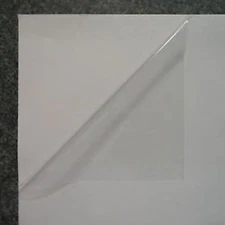 20 x A4 Sheets Clear Self Adhesive Vinyl Sign Making Vinyl Fablon Craft Robo*