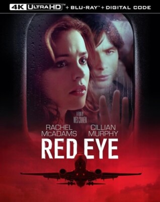 RED EYE New Sealed 4K Ultra HD UHD + Blu-ray Rachel McAdams Cillian Murphy