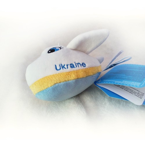 Aereo An-225 Mriya - peluche Antonov Mriya, souvenir giocattolo morbido dall'Ucraina - Foto 7 di 14