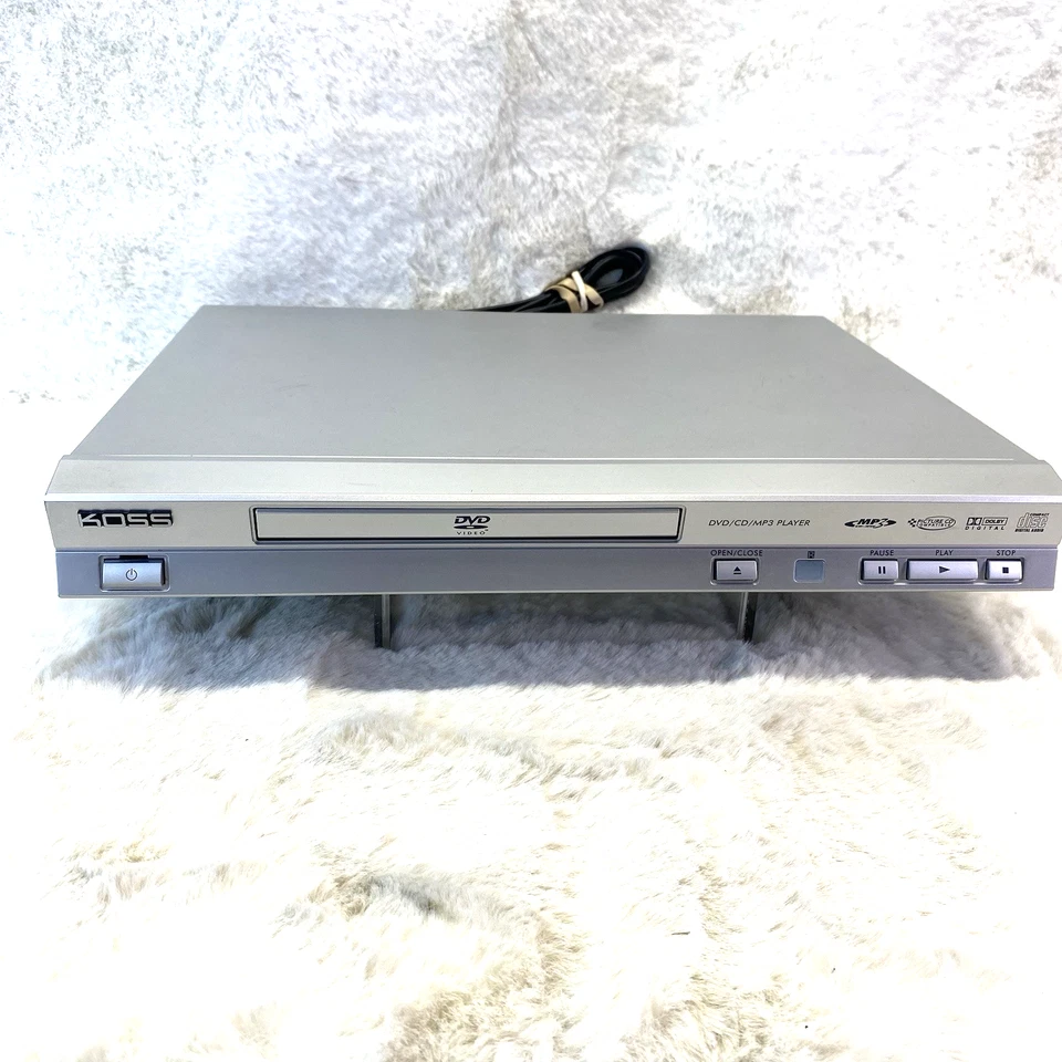 Koss DVD/CD/Mp3 Player KD305 Tested No Remote Media Player - Image 2 of 4