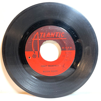 WILSON PICKETT: FUNKY BROADWAY / I'M SORRY ABOUT THAT (1967) Vinyl 45 *TESTED*