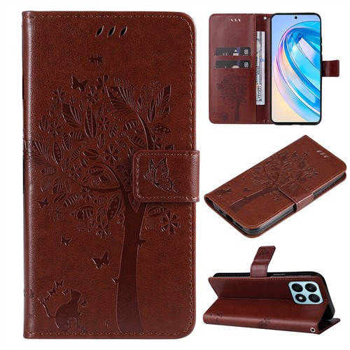 Tree Wallet Flip Case Cover For Huawei Honor X8C X9C X7C X6B X8B X7B 200 Pura 70 - Picture 8 of 94