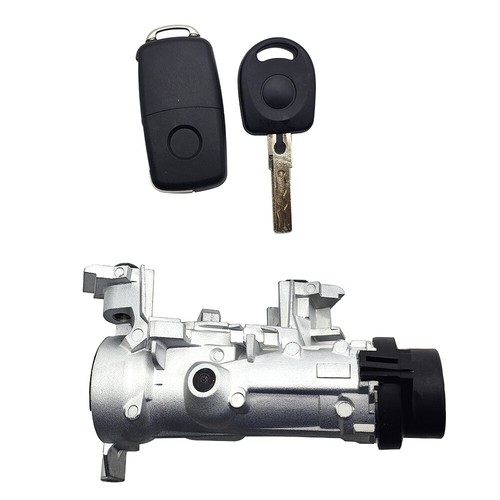 IGNITION SWITCH LOCK ASSEMBLY W/REMOTE Control KEY SHELL For 2006-2018 VW JETTA - Picture 5 of 6