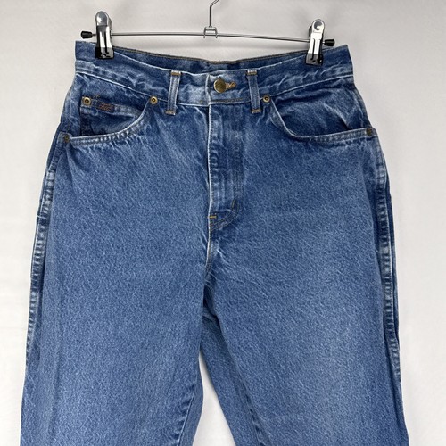 Chic Vintage Womens Blue Jeans Size 11 Petite Made in USA Medium Wash VGC - Picture 2 of 20