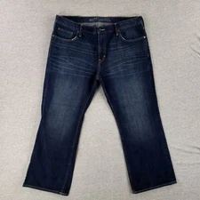 Old Navy 42x30 Bootcut Blue Jeans Excellent Condition Dark Wash