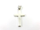Taxco, Mexican 925 Sterling Silver Cross Pendant Top. 5.3 grams