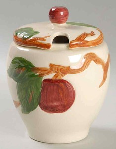 Franciscan-APPLE-MADE-IN-USA-Jam-Jelly-Jar-134159