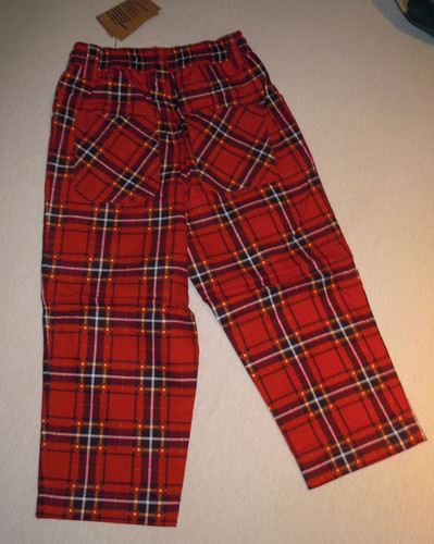 Kinderhose rot kariert ** BABY World ** gr. 104
