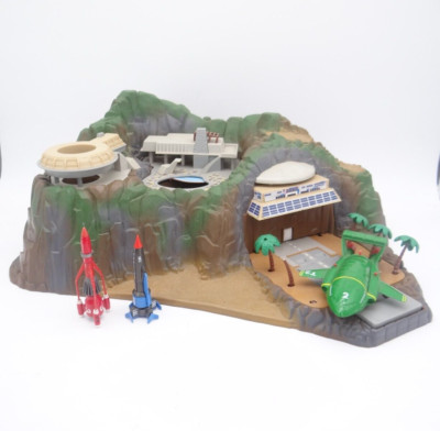 Thunbderbirs Tracy Island Vintage Spielzeug Action Figuren Set Machtbox 1999
