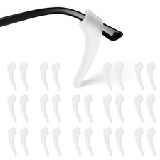 16 Pairs Anti-Slip Eyeglass Ear Grips Hook Comfortable Silicone Elastic Eyegl...