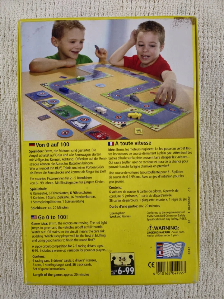 RARE HABA Von 0 Auf 100 2005 Board Game From 0 to 100 2005 German Edition! - Image 2 of 4