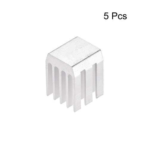 Cruz Forma Muesca Disipador de calor para Paso a Paso Motor,9x9x12mm 5Uds - Imagen 3 de 3