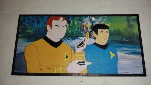 Vintage 1975 MEGO STAR TREK USS Enterprise Bridge View Screen Custom Boards Set - Picture 6 of 10