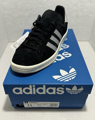 adidas Campus 80s Sneakers Mens 11 Black White GX7330 Street Lifestyle Trainers