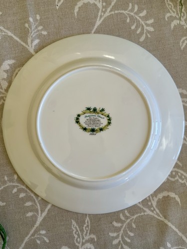 Portmeirion Ladies Flower Garden Dinner Plates x THREE Susan Williams-Ellis 1994 - Picture 13 of 17